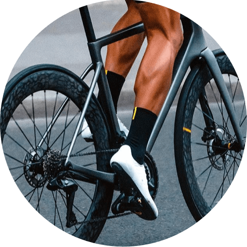 Calcetines ciclismo hombre 18cm MIGLIA S3